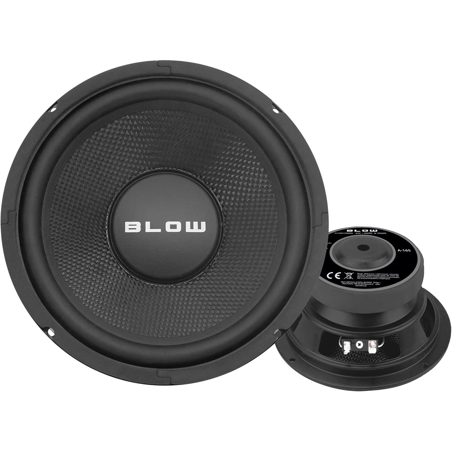 267096 - Blow Altoparlant bas A-165 200W 8Ohm 6.5", Woofer, Subwoofer, Bas
