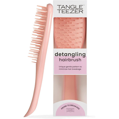 302236 - TANGLE TEEZER Furçë flokësh Ultimate Detangler, për flokë të lagur dhe të thatë, shumë e butë, qime me hapësirë të gjerë, ngjyrë shafran