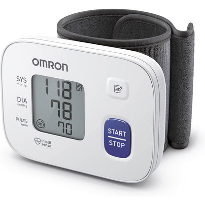 271420 - OMRON Monitor dixhital i tensionit të gjakut për kyçin e dorës, i validuar klinikisht, manshetë 13.5-21.5 cm, matje e saktë