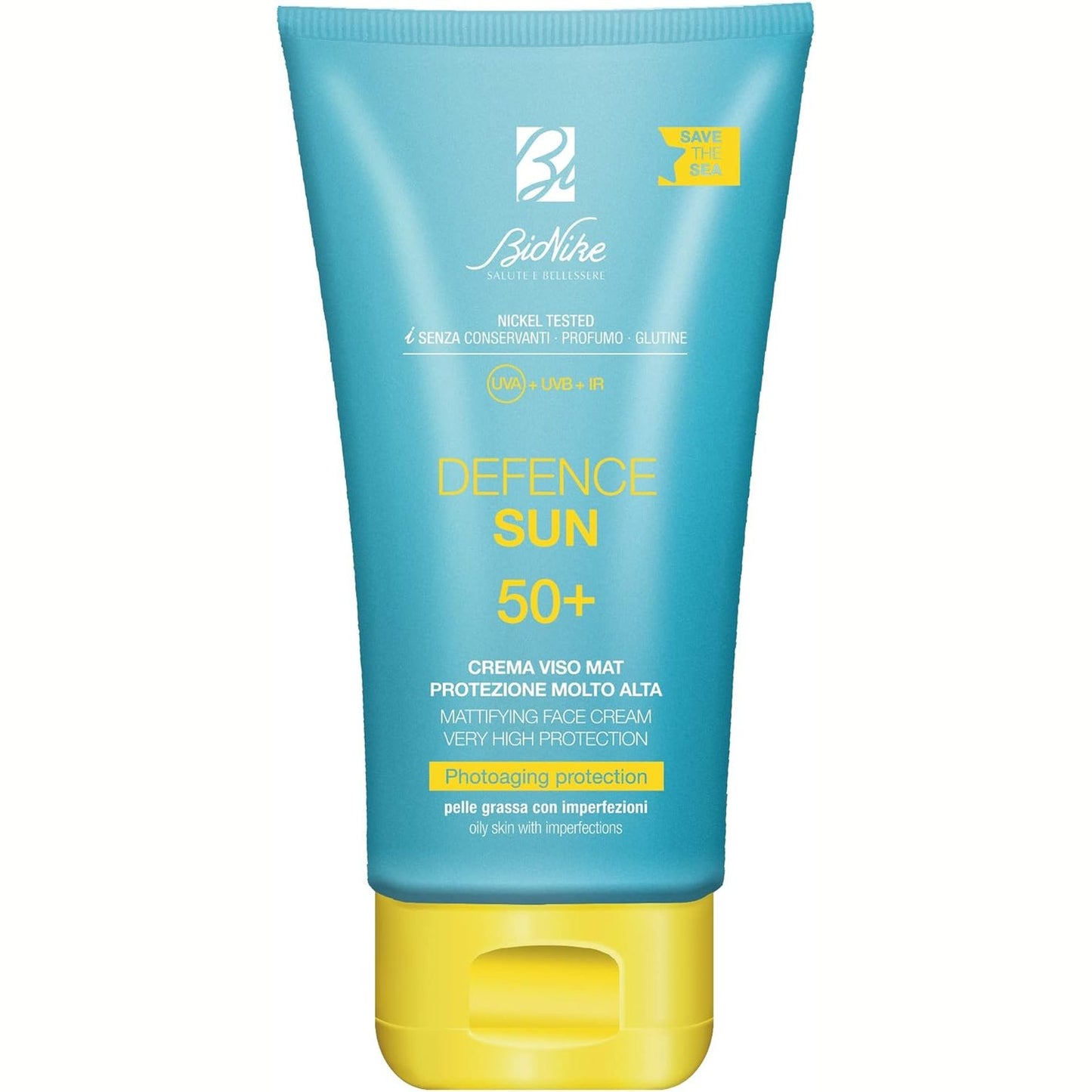 321746 - BIONIKE DEFENCE SUN - KREM DIELLI MAT PËR FYTYRËN SPF 50+ - 50 ML
