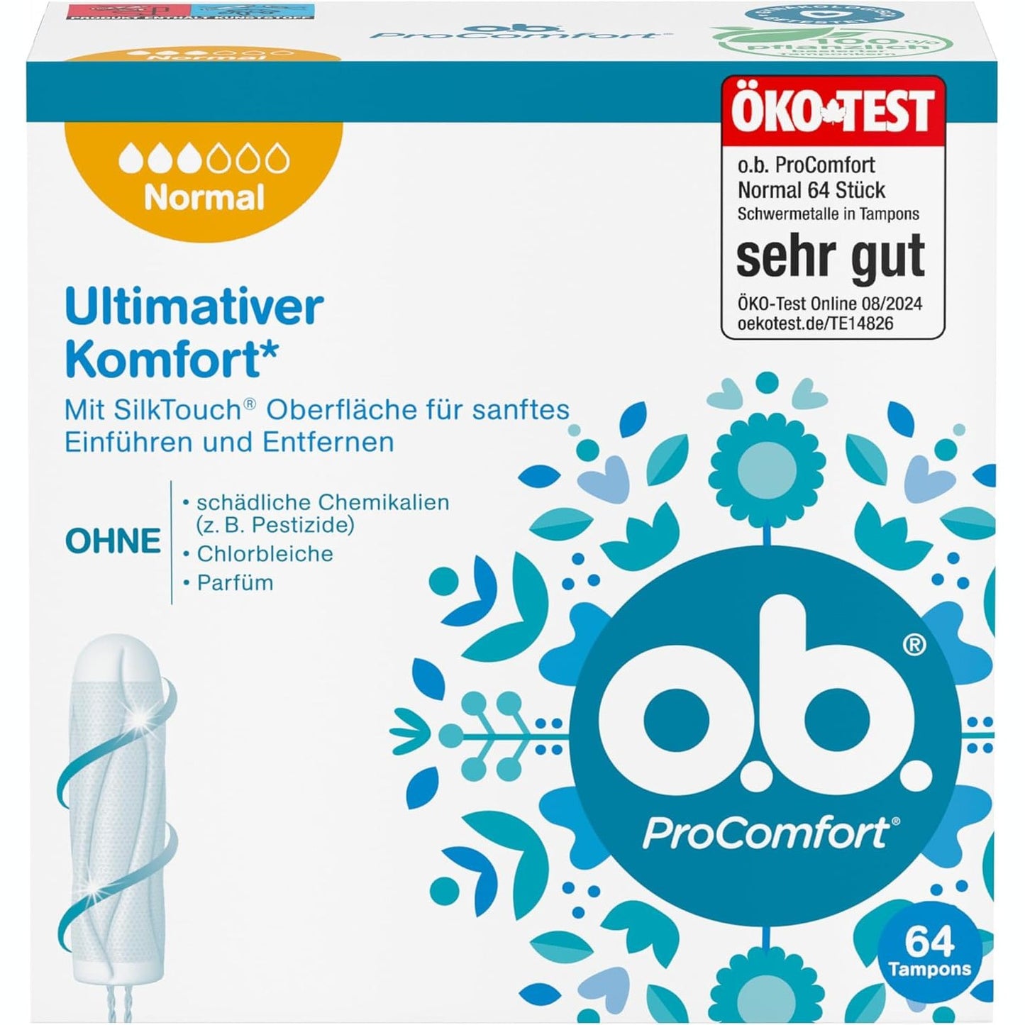 275836 - OB - Tampona Procomfort, 64 copë