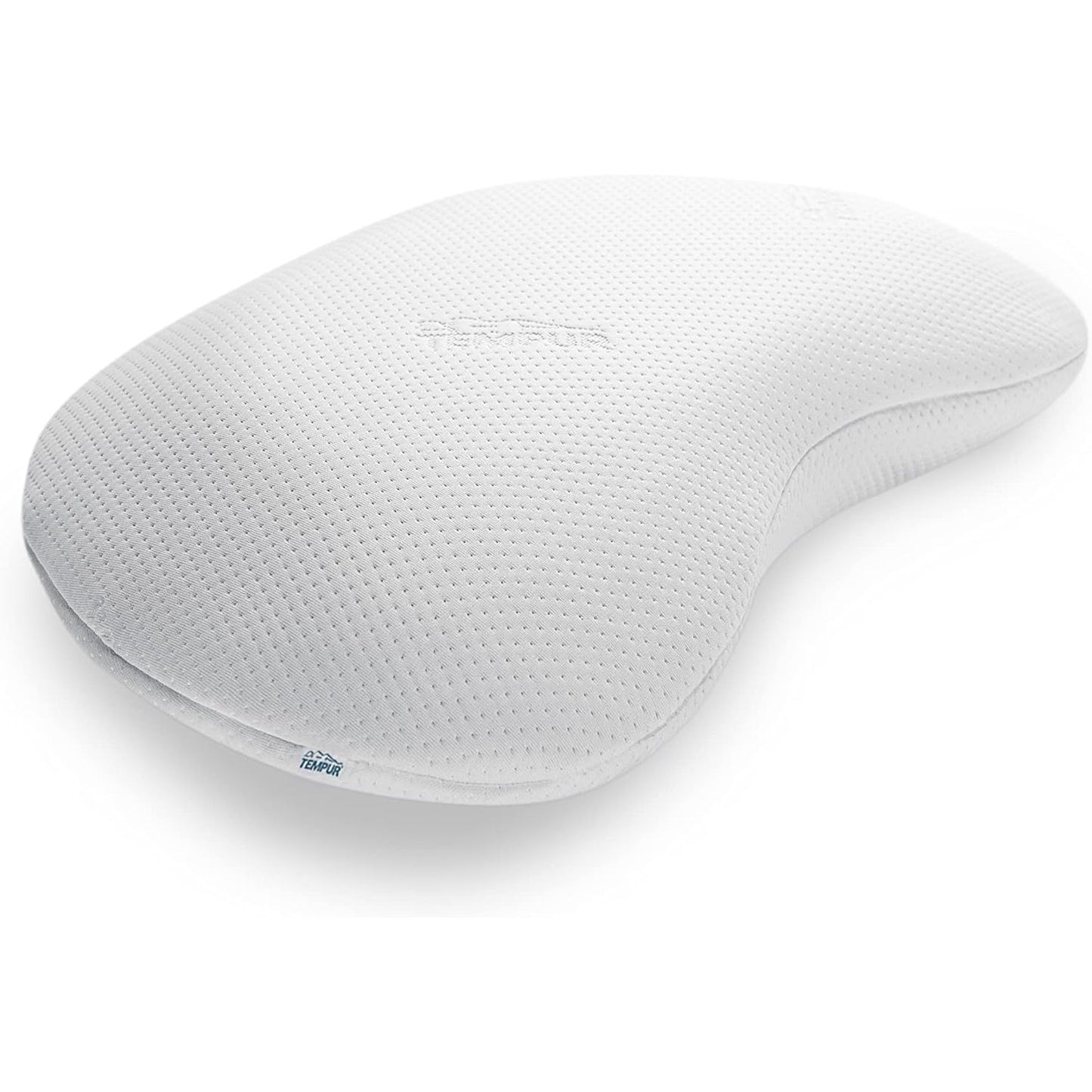 191173 - TEMPUR - Jastëk Sonata Memory Foam, Mbështetës Qafe Ergonomik M (61 x 40 x 11 cm), për Fjetësit me Shpinë dhe Anash, Ndjeshmëri e Fortë, Materiali: Foam, Ngjyra: Bardhë