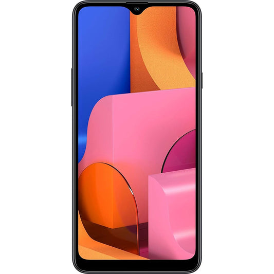 127315 - SAMSUNG Galaxy A20s, Smartphone me Ekran 6.5";, HD+, 3 Kamera të Pasme, Kapacitet 32 GB e Zgjerueshme, RAM 3 GB, Bateri 4000 mAh, 4G, Dy Kartela SIM, Android 10, Pesha 183 g, E Zezë, Versioni Italian