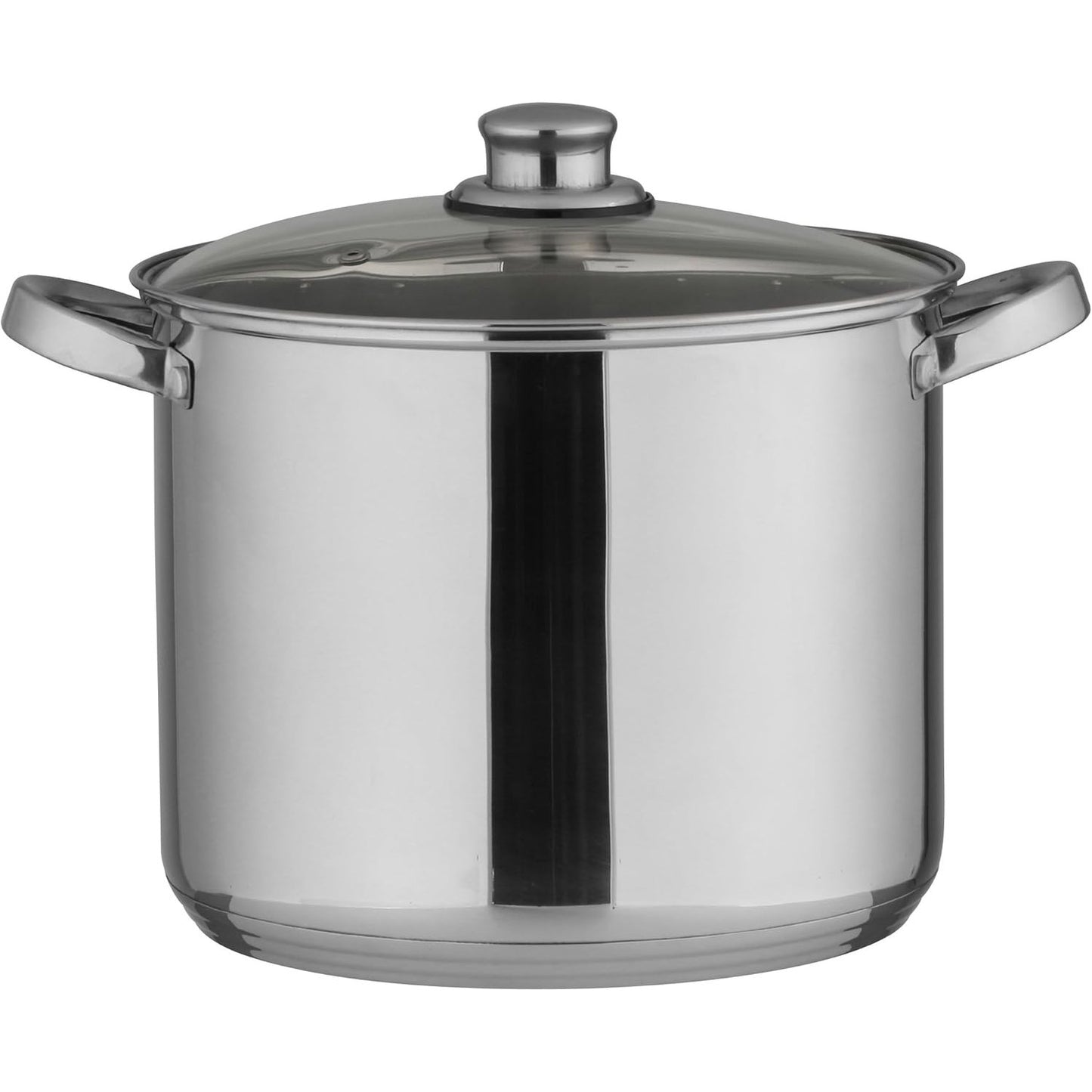 217768 - axentia Tenxhere universale në ngjyrë argjendi, me kapak qelqi, çelik inox, kapacitet 10 litra
