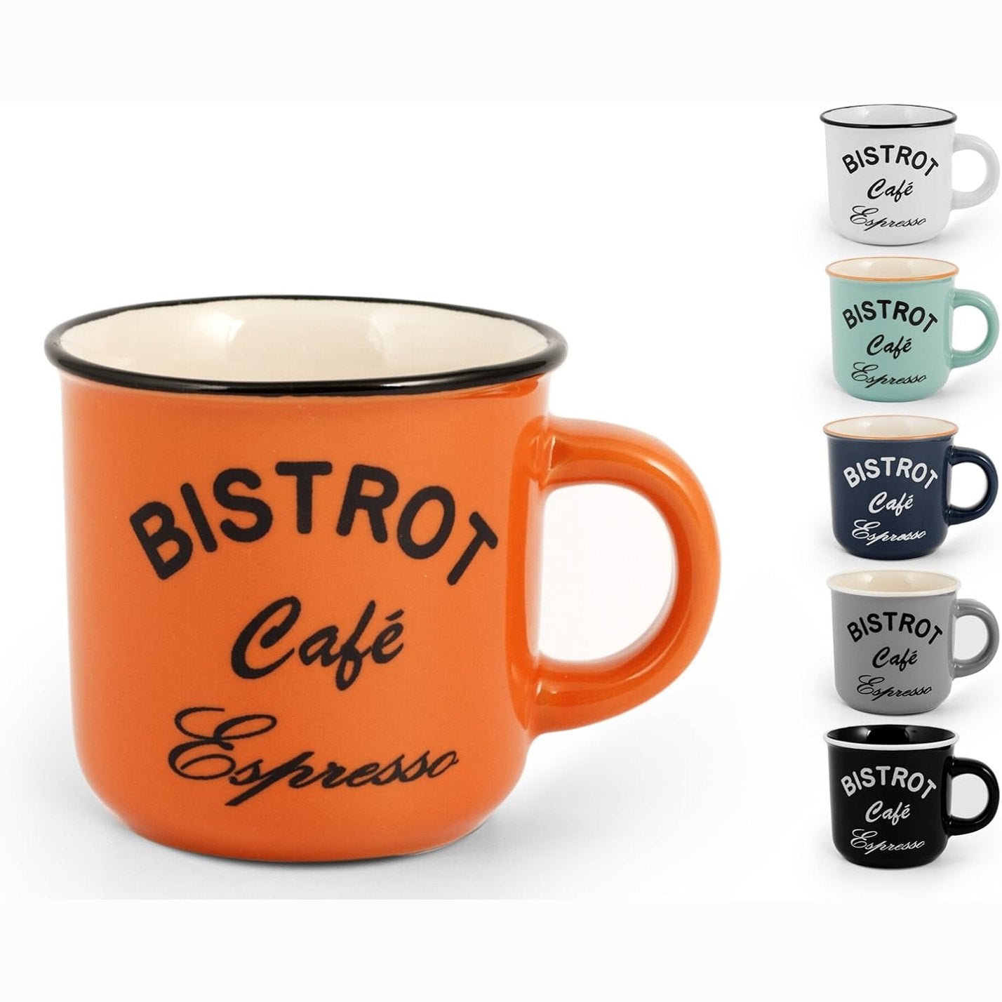 184251 - BISTRO - Set Prej 6 Filxhanëve të Kafesë CC120 Pa Pjatë
