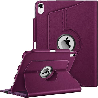 267101 - FINTIE Mbrojtëse për iPad (A16) Gjenerata e 11-të 11 inç 2025 dhe Gjenerata e 10-të 10.9 inç 2022, Mbrojtëse rrotulluese 360° me gjumë/zgjim automatik, vjollcë