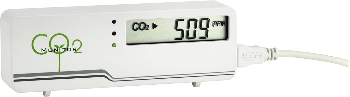 288595 - TFA Dostmann Monitori i CO2 AIRCO2NTROL MINI, 31.5006.02, ekran LED, monitorim i CO2, me kabllo USB