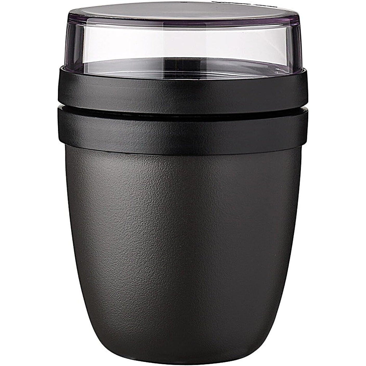 257836 - MEPAL Filxhan për musli - 300 ml + 120 ml - i përshtatshëm për ngrirje, mikrovalë dhe lavastovilje - Nordic Black