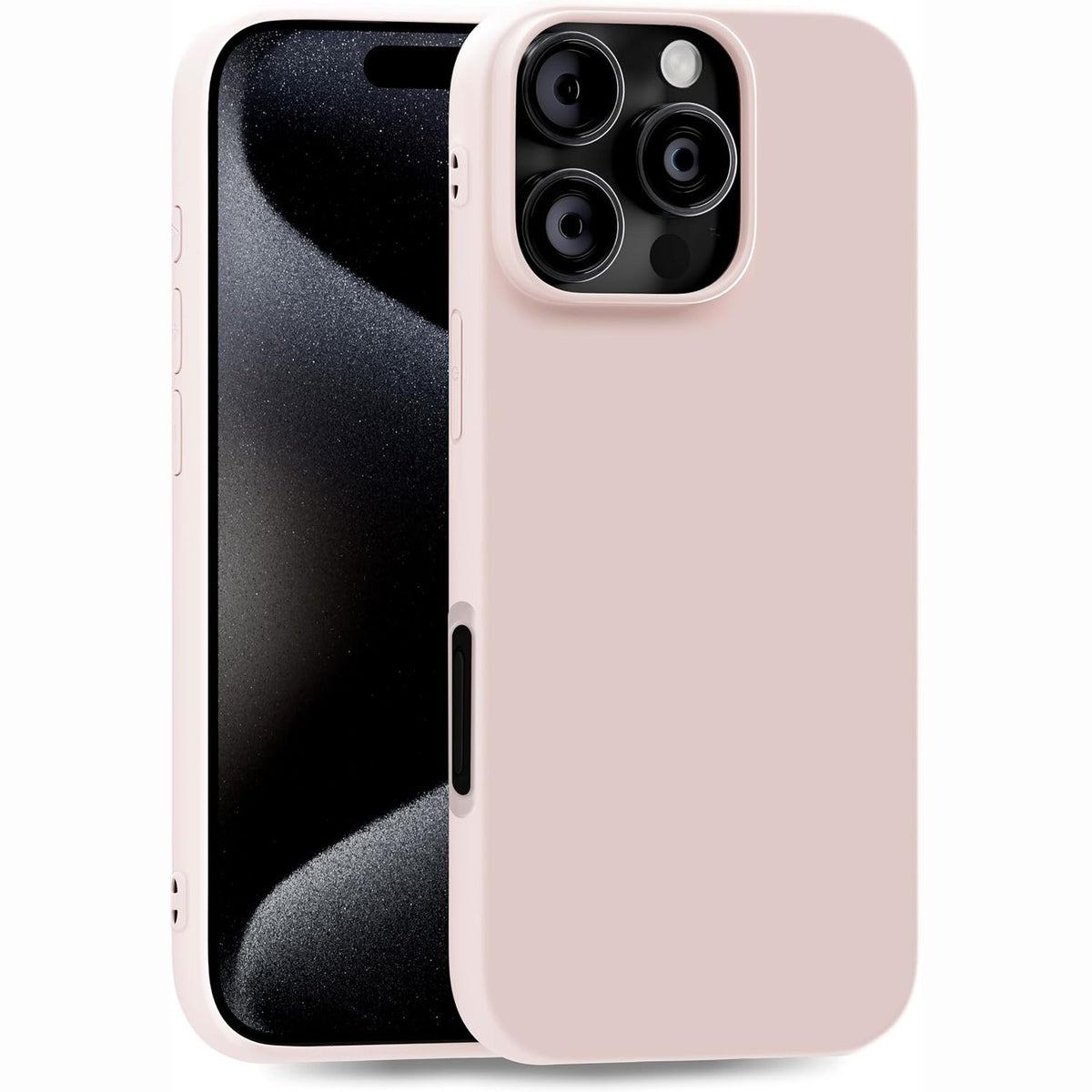 295446 - MYGADGET Mbështjellëse silikoni për iPhone 16 Pro Max, TPU e butë, mbulesë mbrojtëse shumëngjyrëshe rezistente ndaj goditjeve
