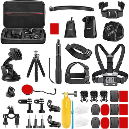 308835 - NEEWER Set Aksesori për Kamerën e Veprimit 50 në 1, i pajtueshëm me GoPro DJI