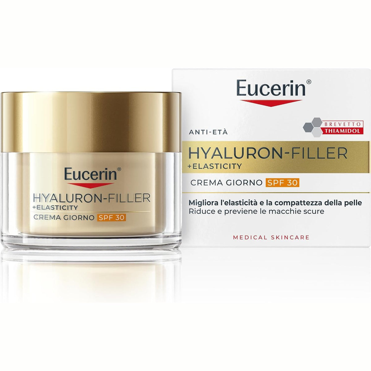 311429 - EUCERIN Krem Dite Hyaluron-Filler + Elasticity SPF 30 50 ml, Krem për fytyrën me acid hialuronik elastikues dhe tiamidol