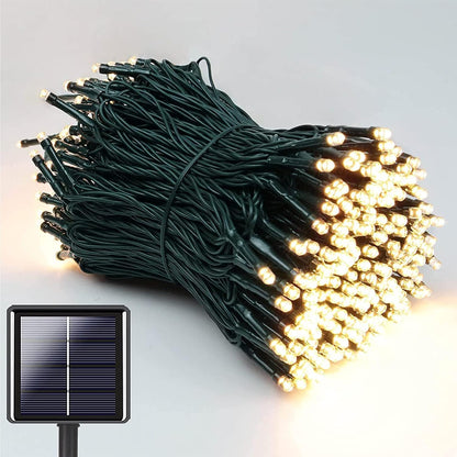 225007 - NEXVIN Drita Diellore me Tel 20M 200 LED, 8 Modalitete, Drita për Jashtë