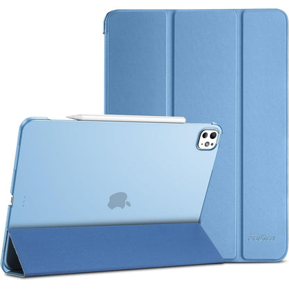 310464 - PROCASE Mbështjellës për iPad Pro 13 inç (M5) 2025/(M4) 2024, Mbulesë Mbrojtëse e Përmirësuar, Gjumi/Zgjim Automatik - Blu e Re