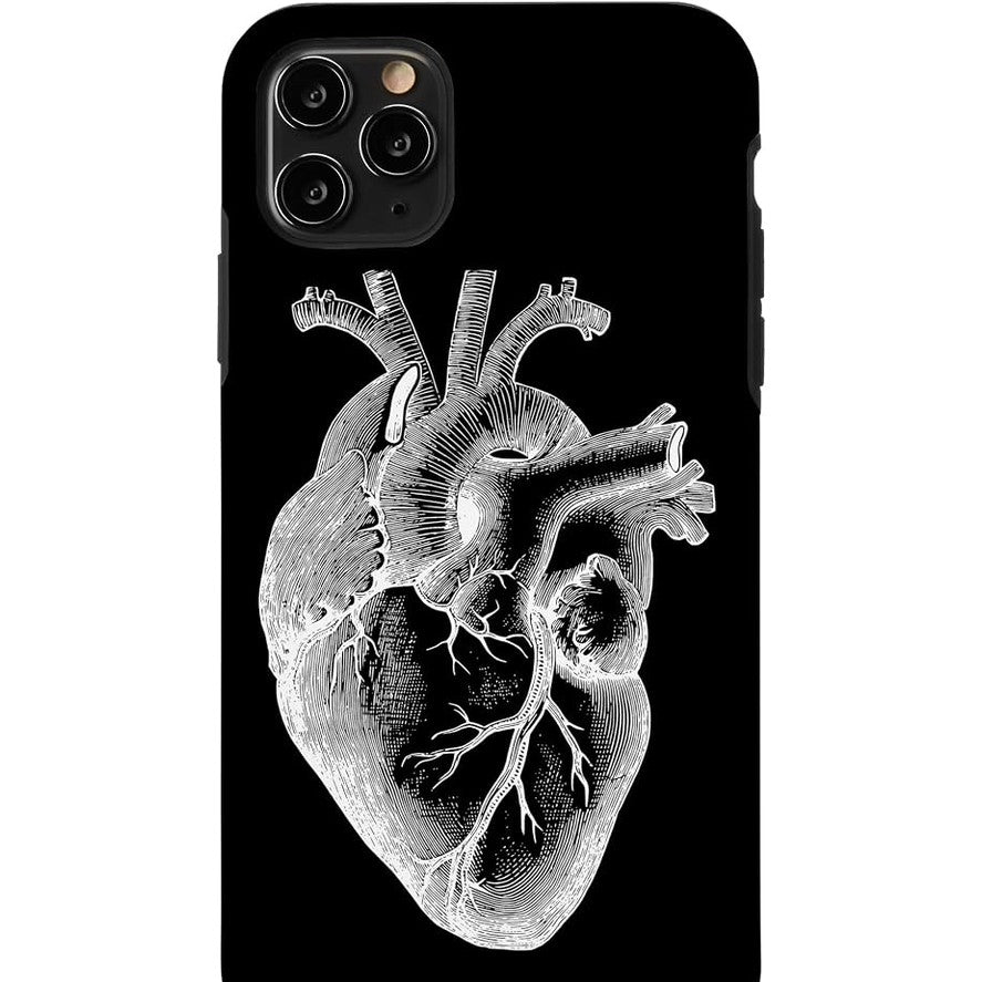 268790 - Mbështjellës për iPhone 17, Zemër Anatomike, Dhuratë Njerëzore, Anatomi Mjekësore, Formë Zemre