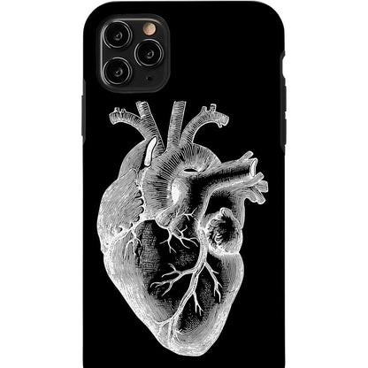 268790 - Mbështjellës për iPhone 17, Zemër Anatomike, Dhuratë Njerëzore, Anatomi Mjekësore, Formë Zemre