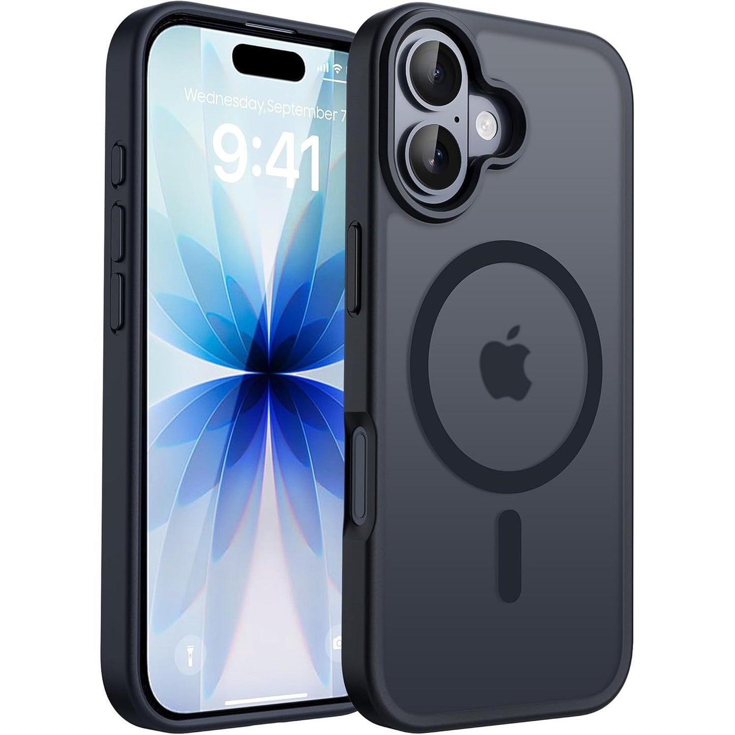 277120 - CACOE Mbështjellëse për iPhone 17, Mbrojtje e Kamerës, e pajtueshme me MagSafe, Rezistent ndaj Goditjeve, Transparente