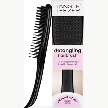 290313 - TANGLE TEEZER Furçë flokësh Ultimate Detangler për flokë të lagur dhe të thatë, e zezë
