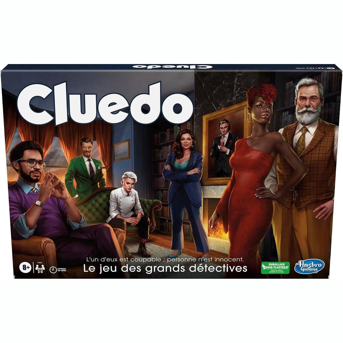 293480 - HABRO GAMING CLUEDO, Një lojë tavoline e riimagjinuar për fëmijë, 2 deri në 6 lojtarë, një lojë misterioze për fëmijë dhe të rritur, të moshës 8 vjeç e lart