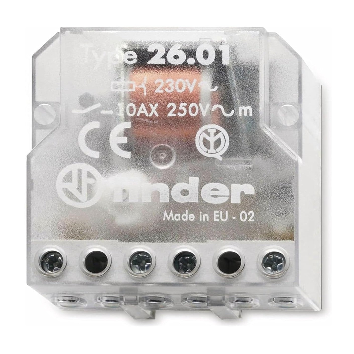 165226 - FINDER - Rele Impulsi/Kyçjeje SPST-NO 10A me 2 Hapa, Bobinë 230V AC, Kontakt AgNi, Modeli 26.01.8.230.0000
