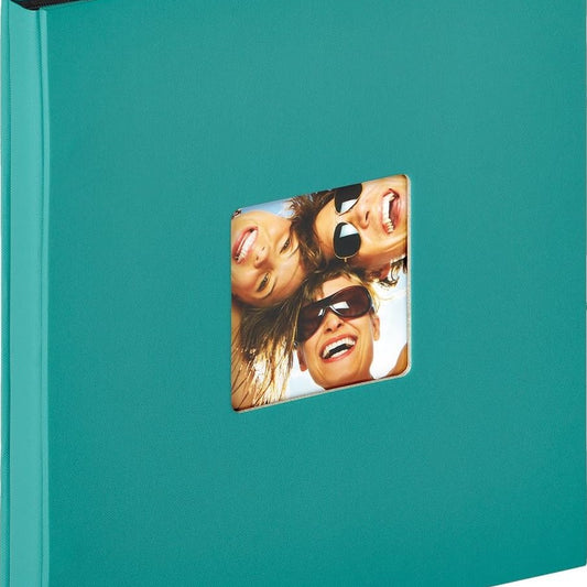 196922 - WALTHER DESIGN Album Fotosh Petrol Green, me kapacitet për 400 Foto 10x15 cm, me kopertinë të prerë, Modeli EA-110-K
