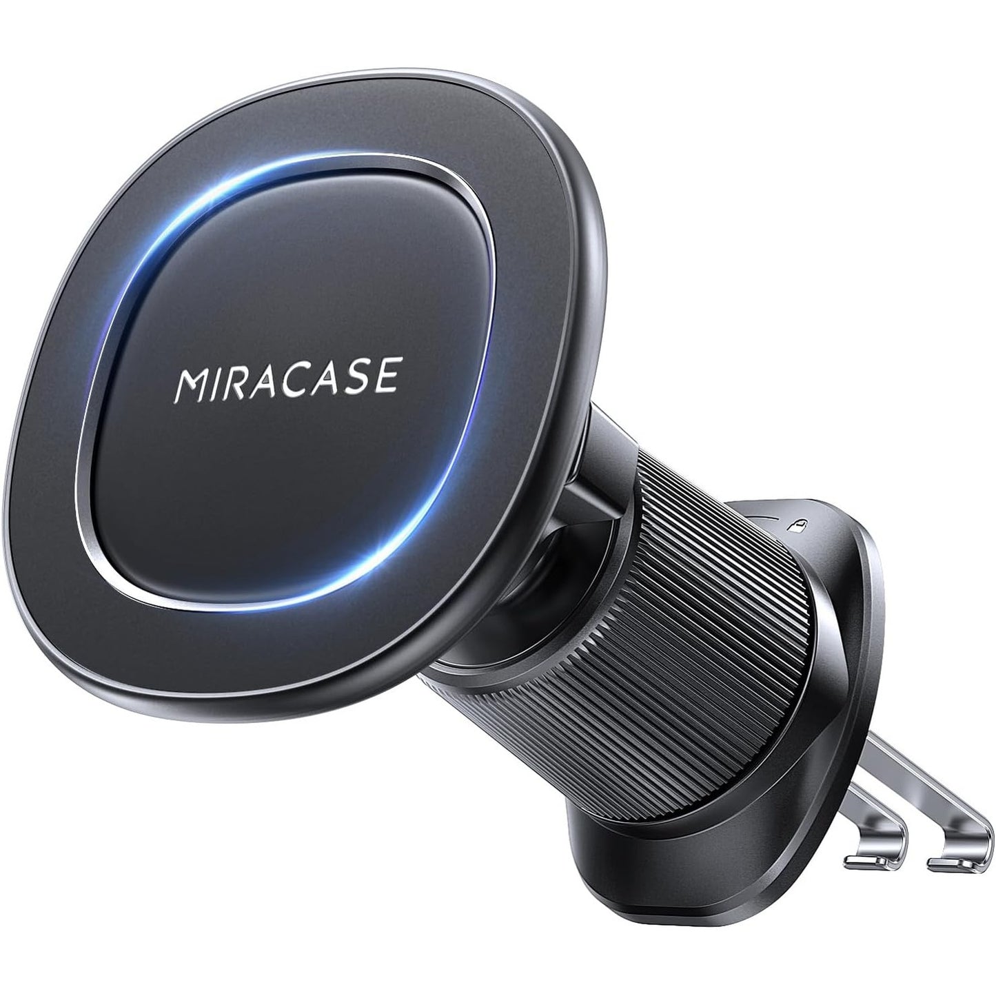 276885 - Mbështetëse për ventilatorin e makinës Miracase për telefonin MagSafe, Pajtueshme me iPhone 17 16 15 14 13 12 Pro Max, E zezë