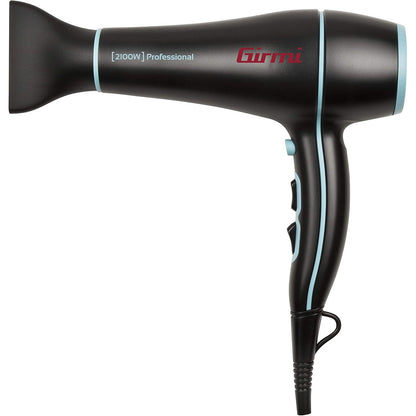293206 - Tharëse flokësh profesionale GIRMİ PH46, 2100 W, e zezë/blu - 680 g