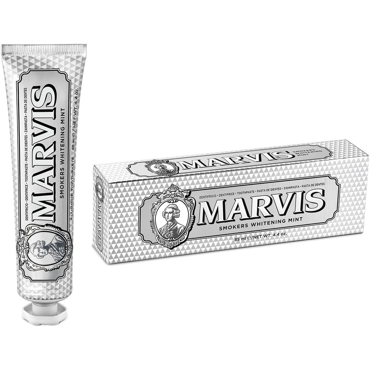 321973 - MARVIS - Pastë dhëmbësh zbardhuese me mente Smokers, 85 ml
