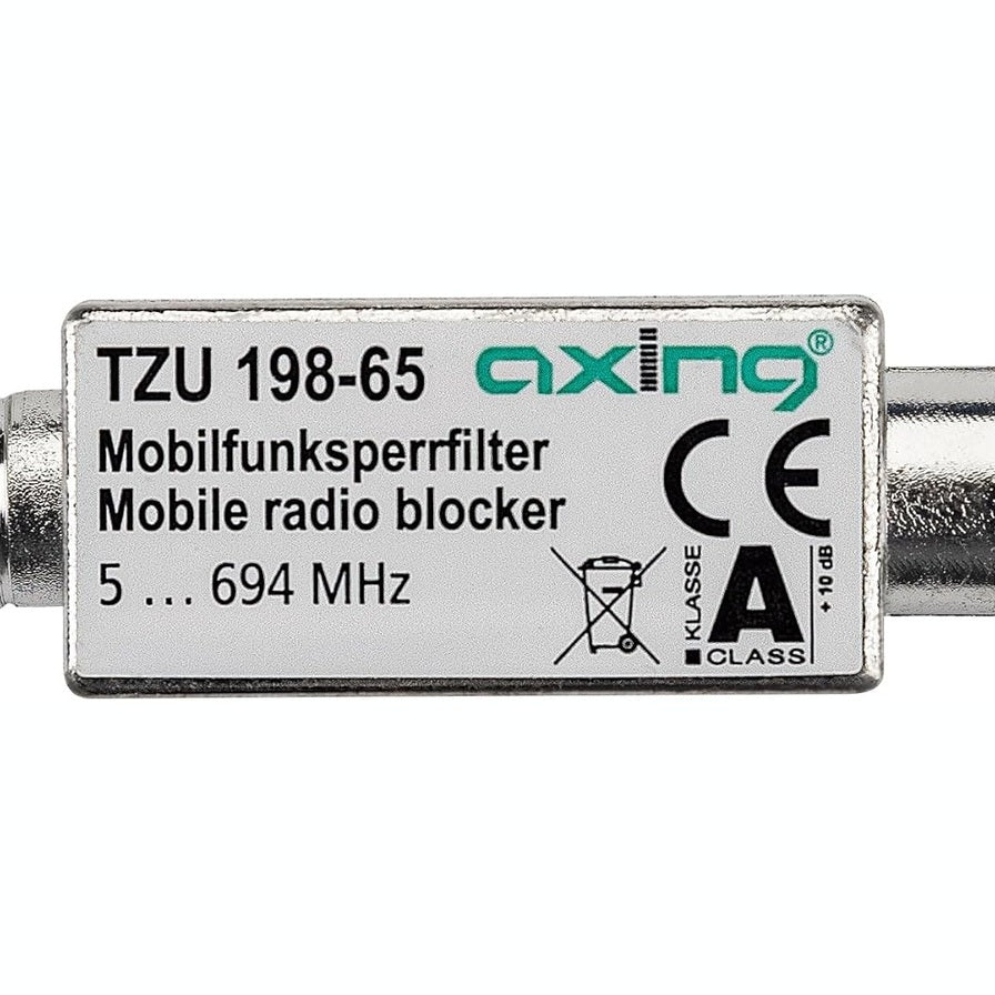 305609 - AXING - TZU 198-65 Filtri i bllokimit të rrjetit celular LTE 5G, Filtri i kalimit 5-694 MHz