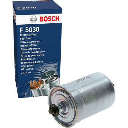 314426 - BOSCH Filtri i karburantit F5030 - Ndan grimcat nga karburanti, mbron sistemin e injektimit