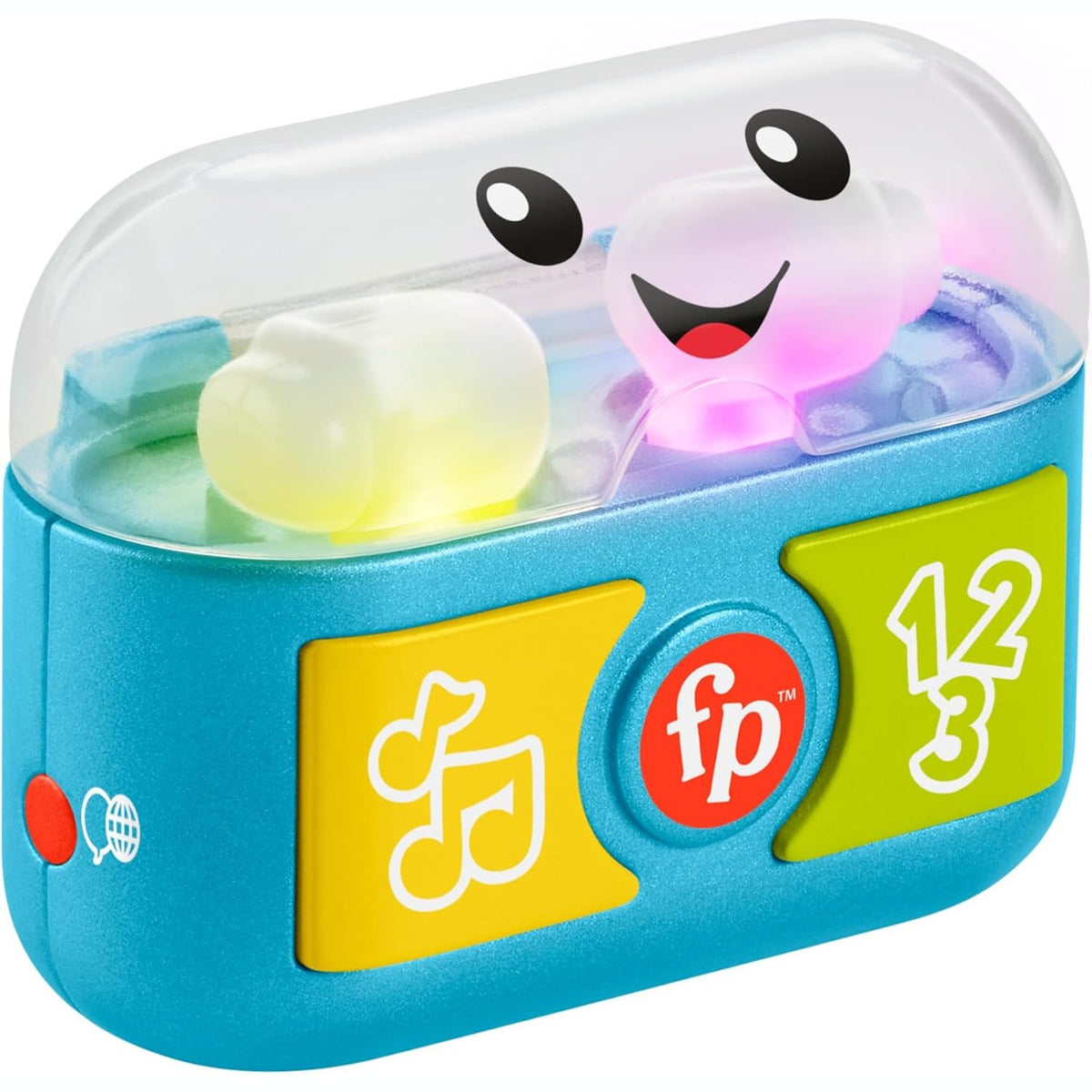 298774 - FISHER-PRICE Tapa veshësh interaktive për të mësuar dhe luajtur, me drita, këngë mësimore, mbi 20 melodi, për 6 muaj+