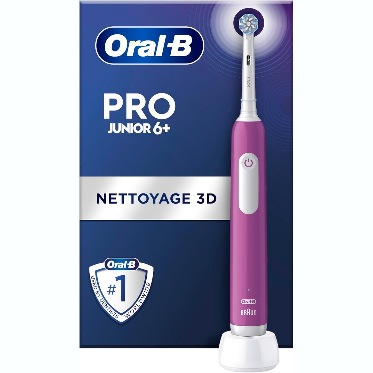 289696 - ORAL-B Furçë dhëmbësh elektrike Pro Junior për fëmijë, ngjyrë vjollcë