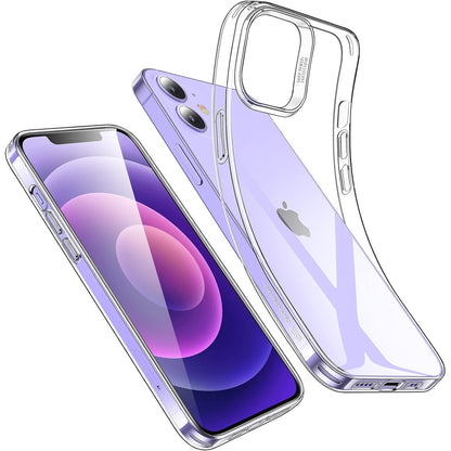274299 - ESR Mbështjellëse për iPhone 12/12 Pro, Silikon i butë TPU, rezistent ndaj goditjeve, transparente