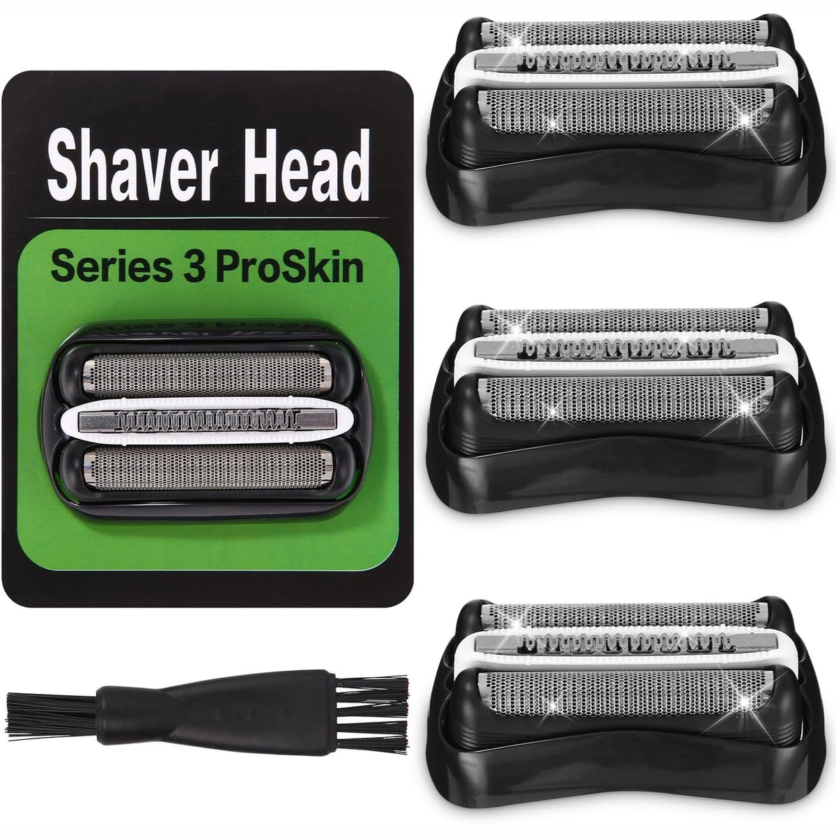 298191 - BRAUN 3 Koka Rroje Zëvendësuese për Series 3, 32B, të pajtueshme me S3 3040S, 3000S, 310S, 300S