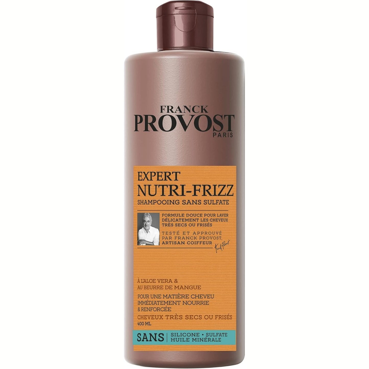 322113 - FRANCK PROVOST Shampo Expert Nutri-Frizz për flokë të thatë dhe kaçurrela