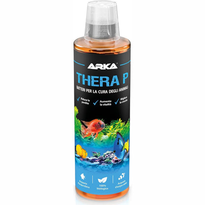 197744 - ARKA TheraP 473 ml - Akuarium Organik për Kujdesin e Peshqve, Forcon Sistemin Imunitar, Zvogëlon Stresin, Nxit Gatishmërinë për Pjellje dhe Ngjyrat e Gjalla, Për Ujë të Ëmbël dhe të Kripur
