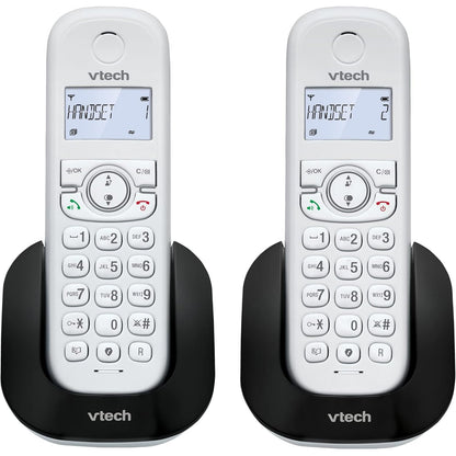 273341 - TELEFON PA TEL VTECH CS1501 DECT ME DY APARATE, BLLOKIM THIRRJE, IDENTIFIKIM THIRRJE, ALTOPARLANT PA DUAR, EKRAN ME NDRIÇIM NGA PRAPA