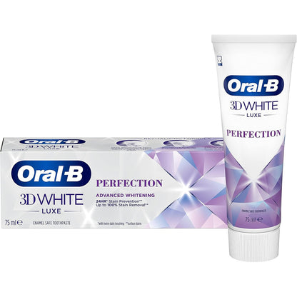 304076 - ORAL-B Pastë dhëmbësh 3D White Luxe Perfection, 75 ml
