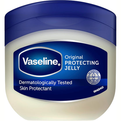 318199 - VASELINE ORIGINAL PROTECTIVE JELLY, KREM MBROJTËS DHE RIPARUES, PËR LËKURË TË NDJESHMË, 6 x 50 ml