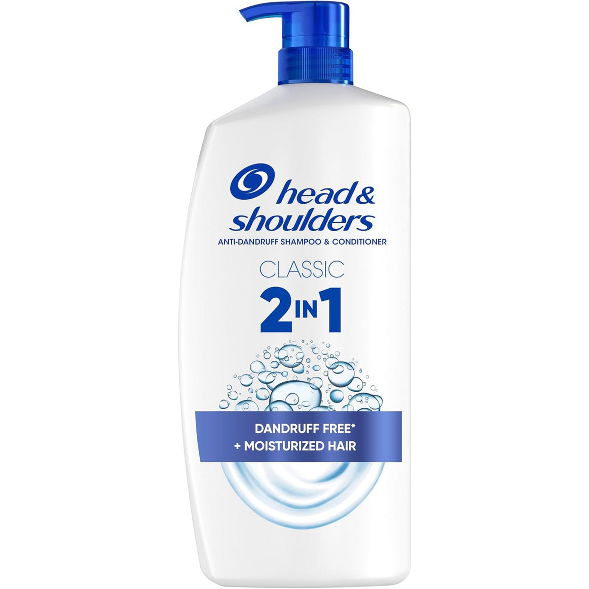 306487 - HEAD & SHOULDERS Shampo klasike kundër zbokthit 2 në 1, për të gjitha llojet e flokëve, me pompë 1000 ml