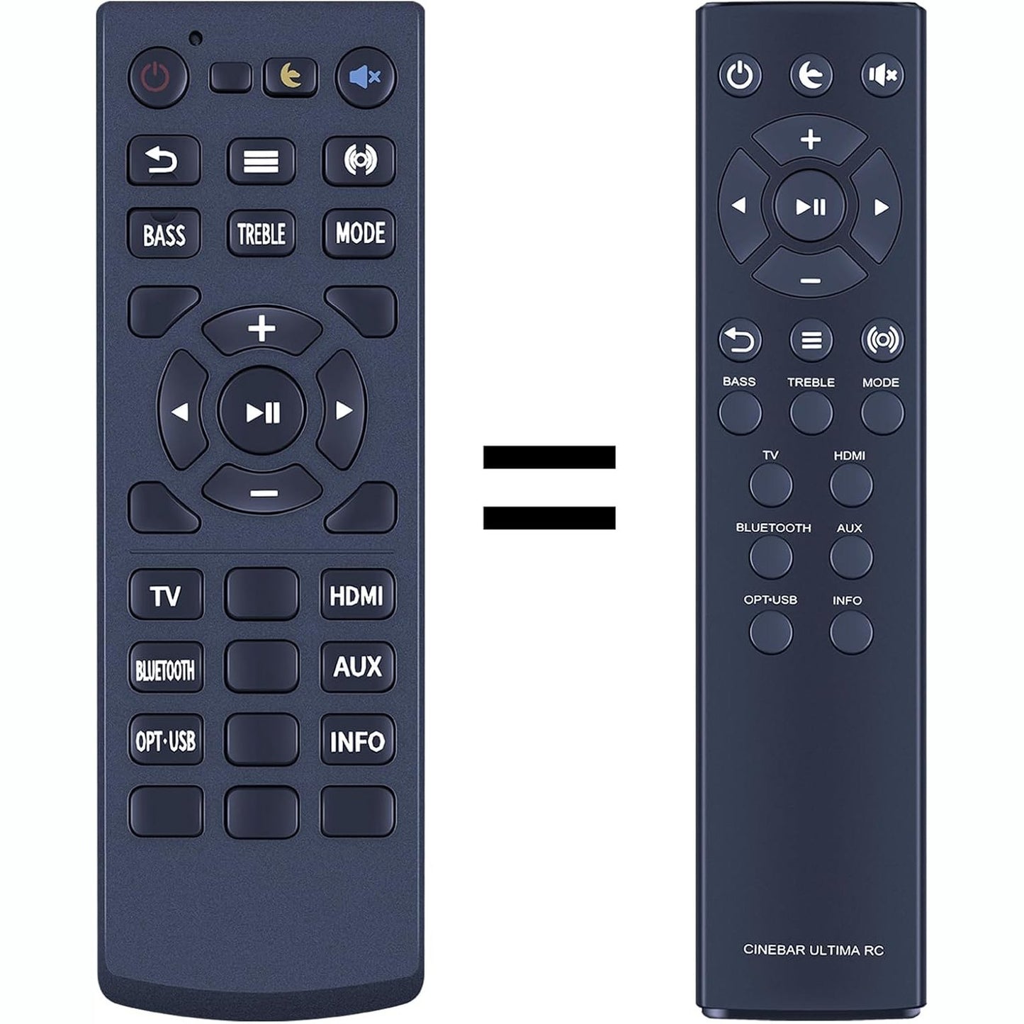 266768 - TCNOUMT Telekomandë zëvendësuese për Soundbar, e pajtueshme me Teufel Cinebar Ultima RC