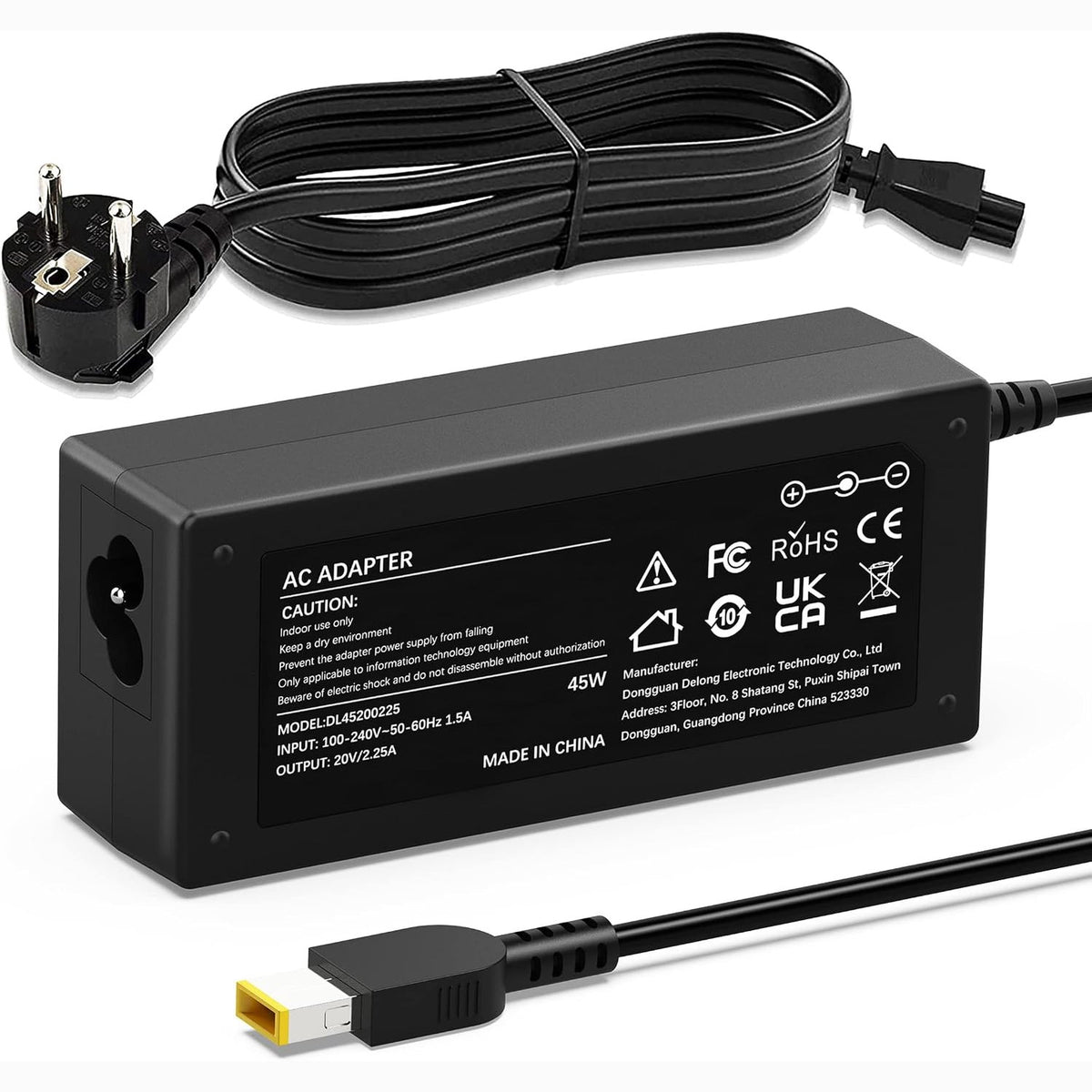 305568 - LENOVO - Karikues Laptop 45W për ThinkPad 20V 2.25A, Furnizim me Energji USB