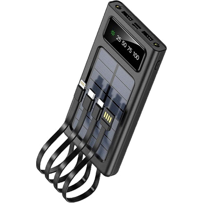 273829 - APM – Bankë energjie diellore 10000mAh – Kapacitet: 10000mAh, Material: N/A, Karikim i shpejtë, Pajtueshmëri: iPhone 16, 15, 14, 13, 12 Pro, Samsung, iPad