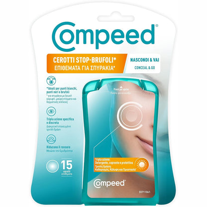 321892 - COMPEED Arna të Padukshme Stop Pimples Hide and Go, 15 Njësi