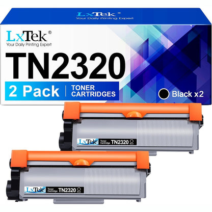 269070 - LxTek Kartush zëvendësues toneri për Brother TN2320, TN-2310, paketë me 2 ngjyra