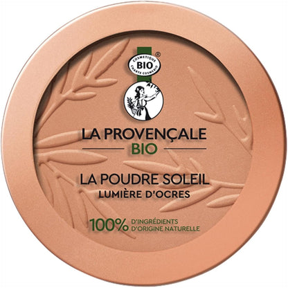 290308 - LA PROVENCÀLE BIO Pudër Dielli me Ngjyrë Ochre Light, e Çertifikuar Organike, 100% me Derivim Natyral, Nuanca: E Çelët (01)
