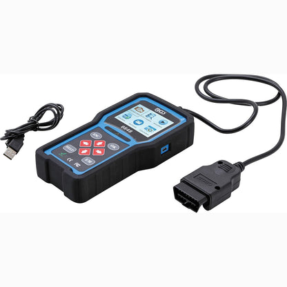 322231 - BGS 6648 Mjet diagnostikues OBD 2 (EOBD), kod defekti me tekst të thjeshtë, skaner/lexues kodesh makinash