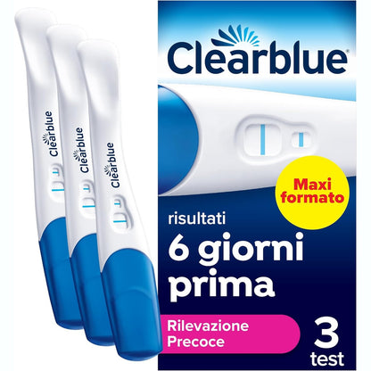 271944 - CLEARBLUE Test Shtatzënie Ultra i Hershëm (10 mIU/ml), 3 Teste