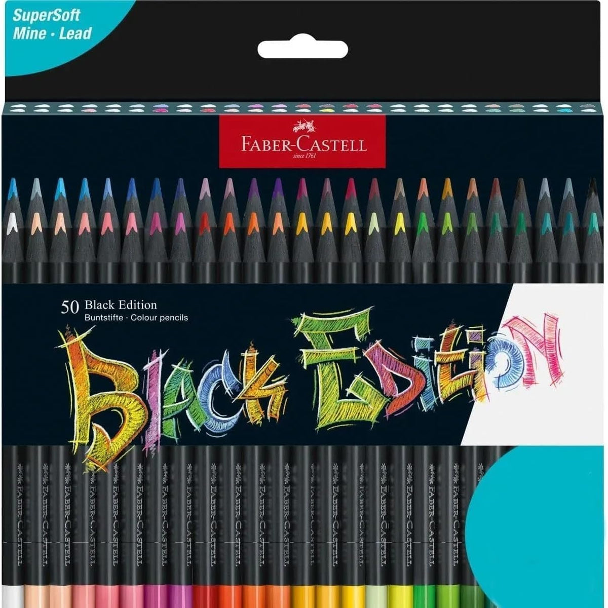 295287 - FABER-CASTELL 116450 Lapsa me Ngjyra Blackwood, Set me 50, dru i zi