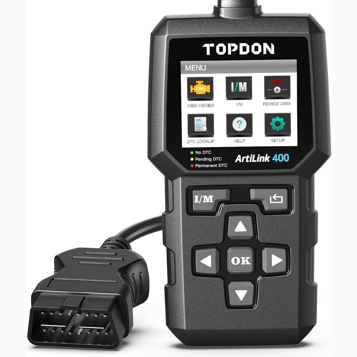 313043 - TOPDON Lexues OBD2 AL400, Mjet Diagnostikues për Makina, 10 Funksione OBD2