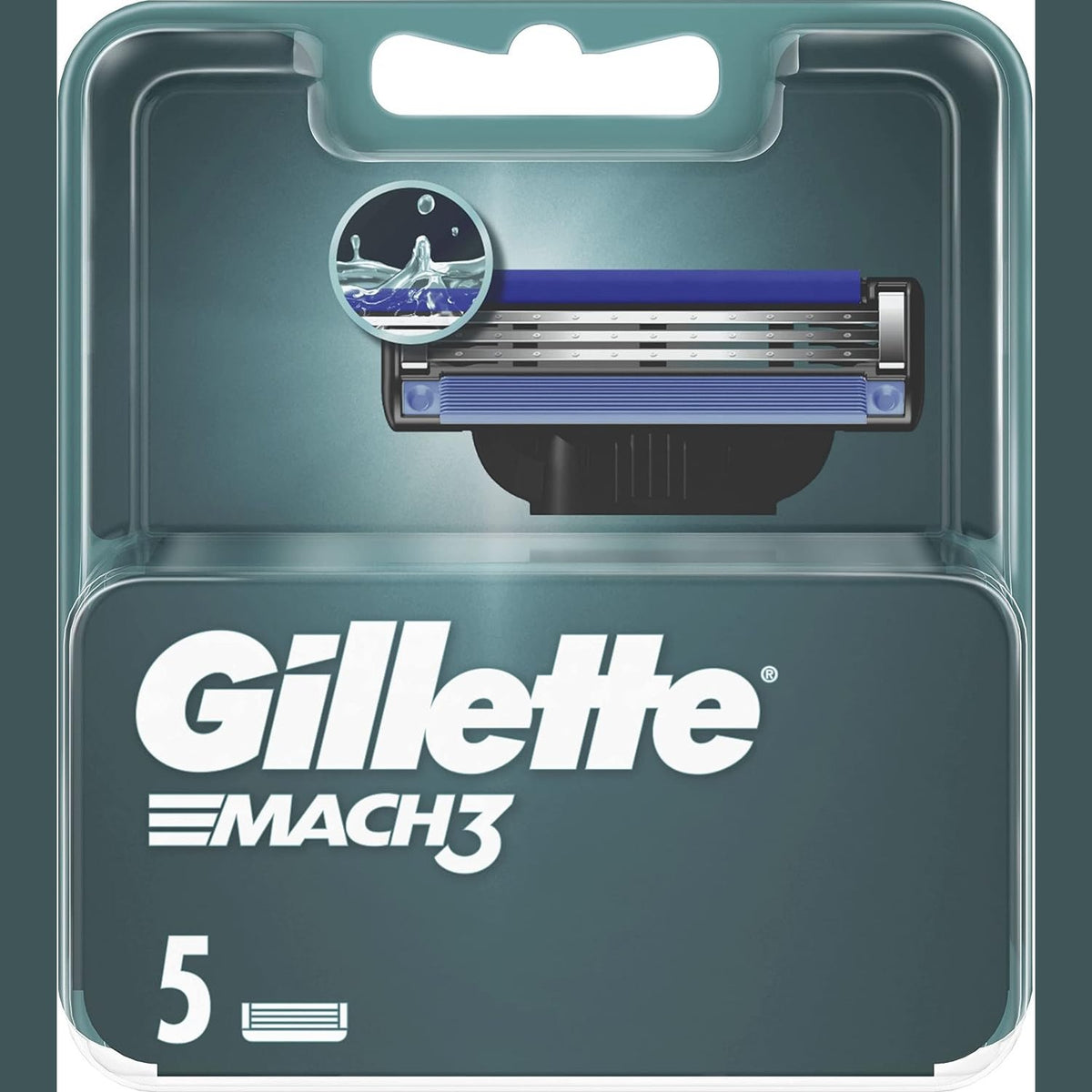 311762 - GILLETTE Brisqe rroje Mach3 me mbushje për burra, brisqe me 3 tehe
